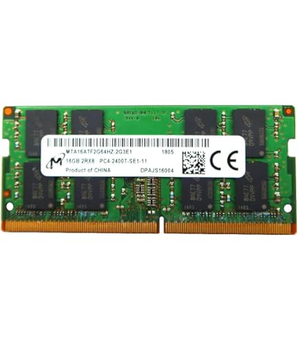 Crucial 16GB DDR4-2666 SODIMM Memory Module for Laptops